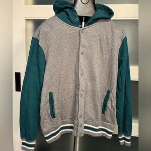 Men’s comfortable Button Front Hoodie